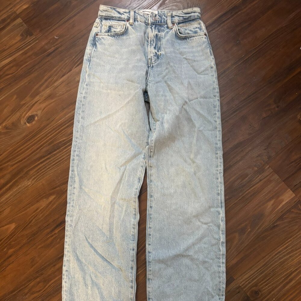 Reformation High-Waisted Straight Leg Jeans Women’s Levi Style